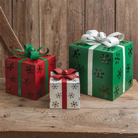 decorative miniature metal christmas boxes|Decorative Metal Christmas Boxes .